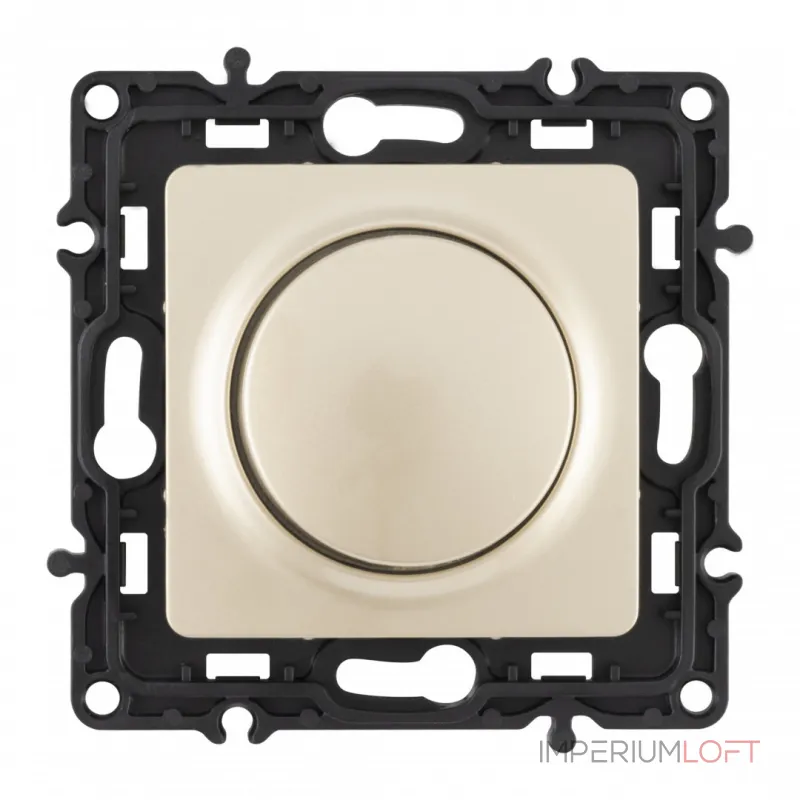 Диммер, 500W 217.48-1.shampan от ImperiumLoft Диммер, 500W 217.48-1.shampan от ImperiumLoft