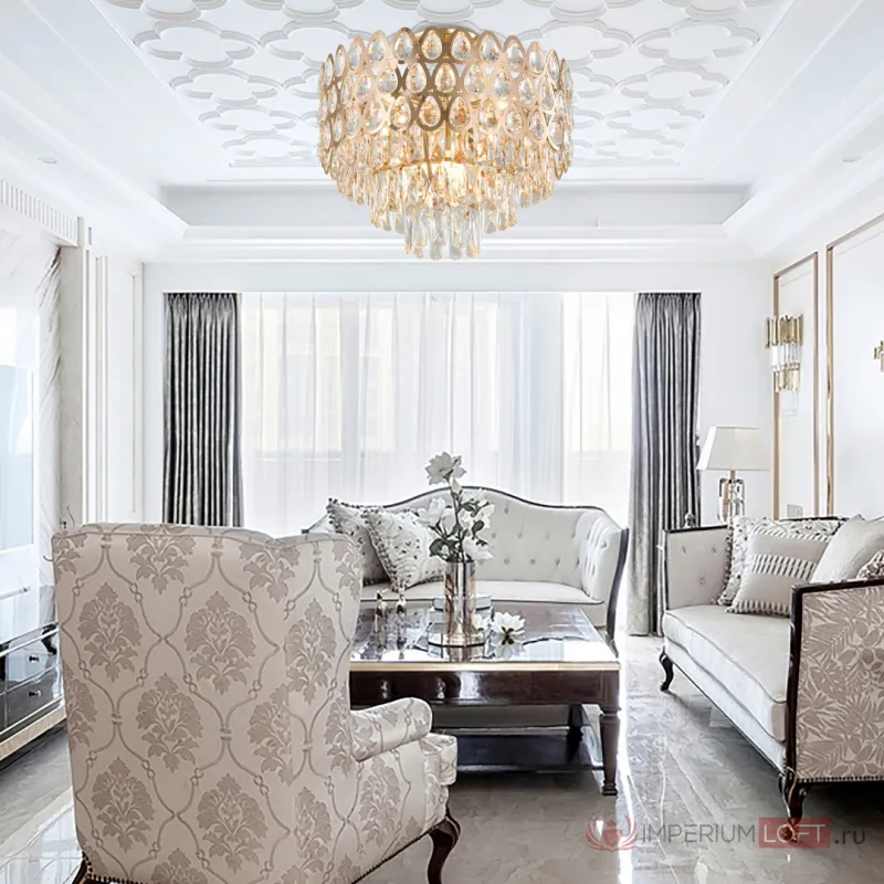 Люстра Arte Milano Sorrento-2019 372019/7/50/460 GD от ImperiumLoft
