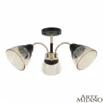 Люстра Arte Milano Napoli-320119 320119/3 FG+BK от ImperiumLoft