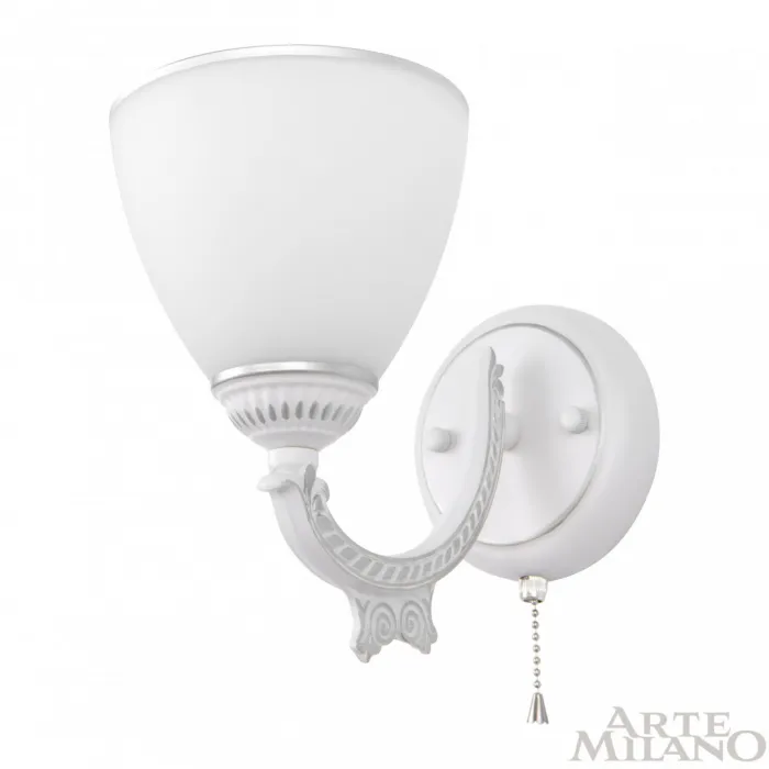 Бра Arte Milano AM342837 342837/1W WT+SL от ImperiumLoft