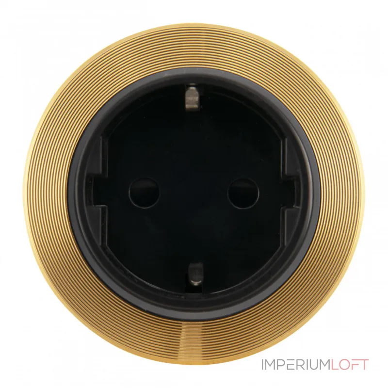 Трековая розетка, 16A 250V 397952TS/ES Gold от ImperiumLoft