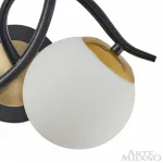 Бра Arte Milano Neapolis-73408 273408/2B BK/GD