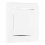 Выключатель одноклавишный с рамкой Arte Milano SET06-1-30-1 white