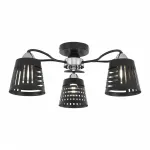 Потолочная люстра Arte Milano AMALFI-328207 328207/3 BK.CR