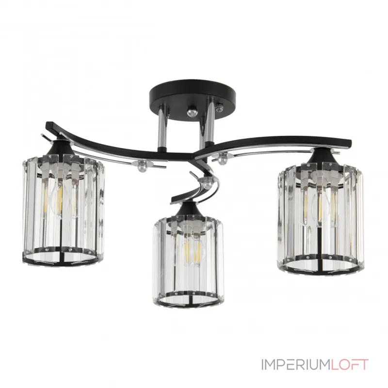 Потолочная люстра Arte Milano AMALFI-327103 327103/3 BK+CR