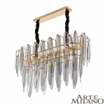 Подвесная люстра Arte Milano AM-7753B 0853B.L900.W350.H510.E14.6 G