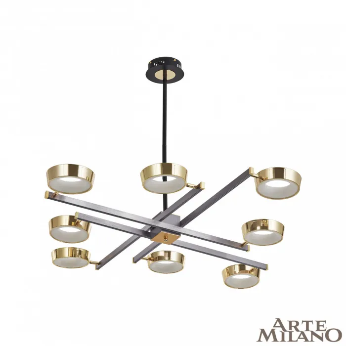 Люстра светодиодная Arte Milano Ferrara-71279 271279/8 NI/GD от ImperiumLoft