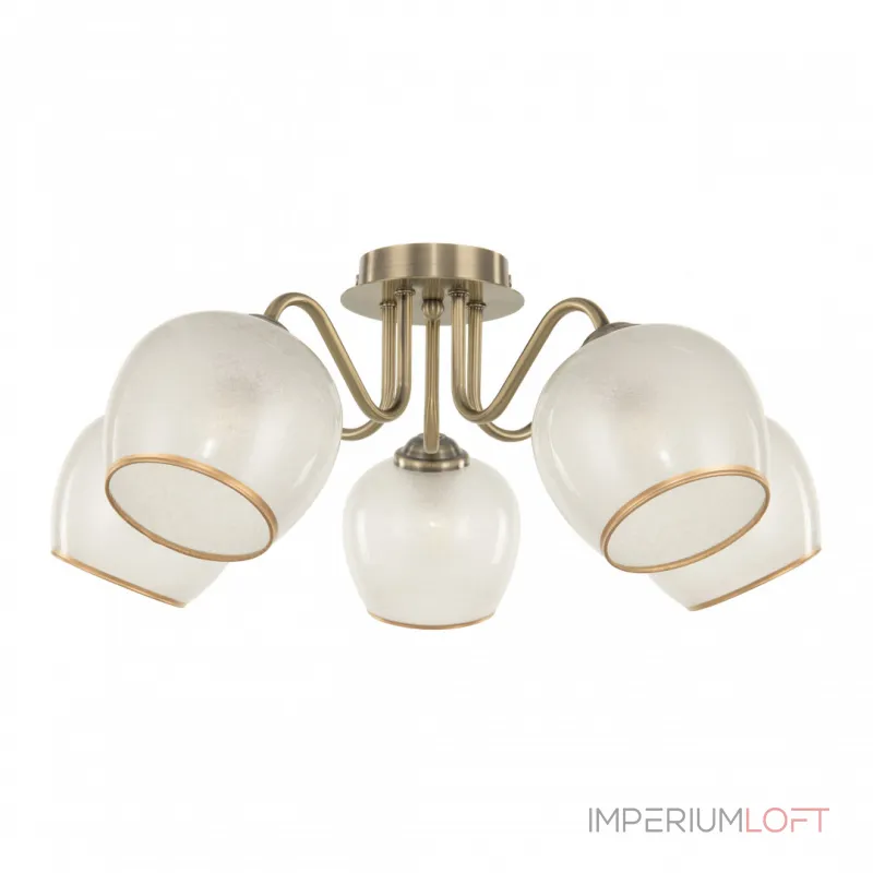 Потолочная люстра Arte Milano AMALFI-326107 326107/5B AB Потолочная люстра Arte Milano AMALFI-326107 326107/5B AB