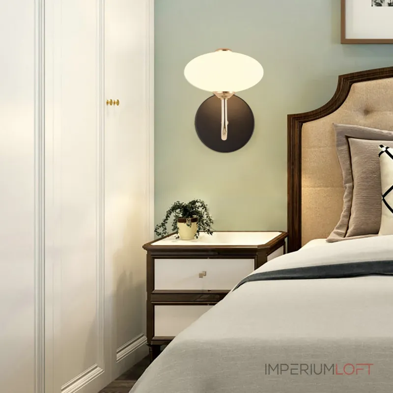 Бра светодиодный Arte Milano Neapolis-73908 273908/1B BK/GD