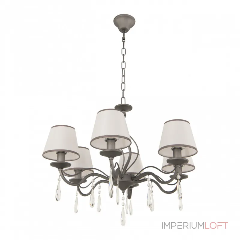 Подвесная люстра Arte Milano AM344710 344710/6 GR Подвесная люстра Arte Milano AM344710 344710/6 GR