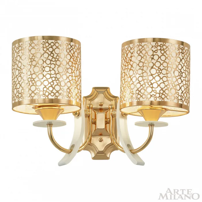 Бра Arte Milano Florentia-6067 306067/2W Wh/Gd от ImperiumLoft
