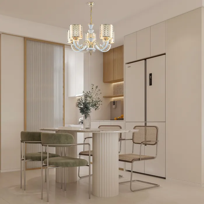 Люстра подвесная Arte Milano Florentia-8857 308857/5 Wh/Gd от ImperiumLoft