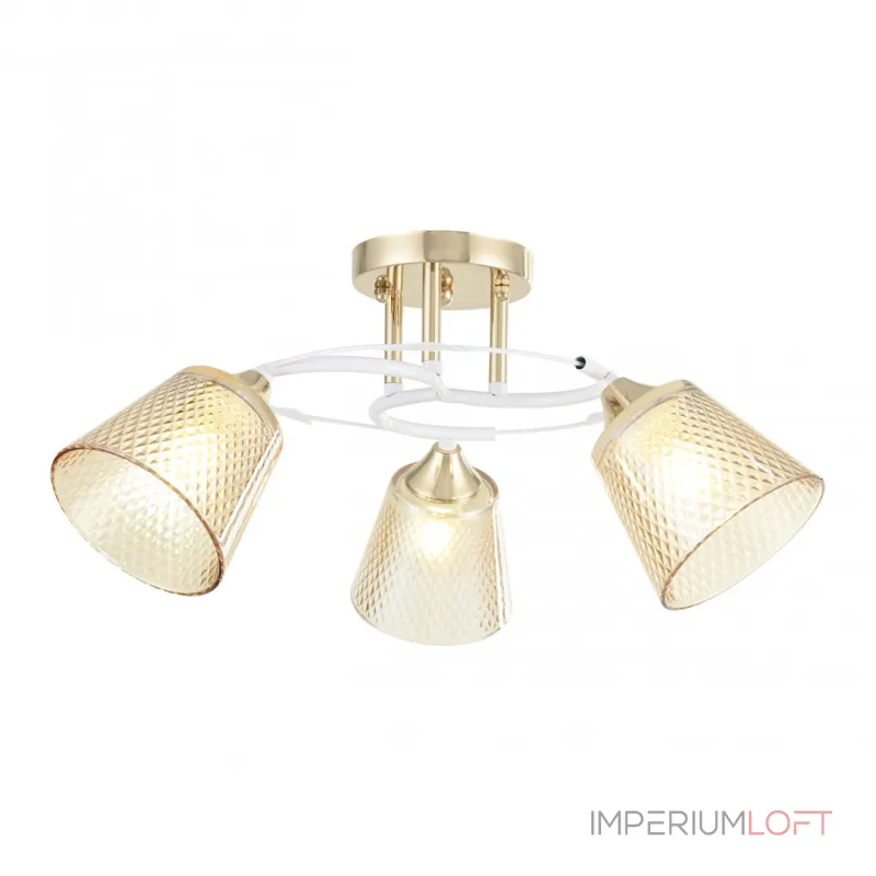 Потолочная люстра Arte Milano AMALFI-323006 323006/3 FG+WT Потолочная люстра Arte Milano AMALFI-323006 323006/3 FG+WT