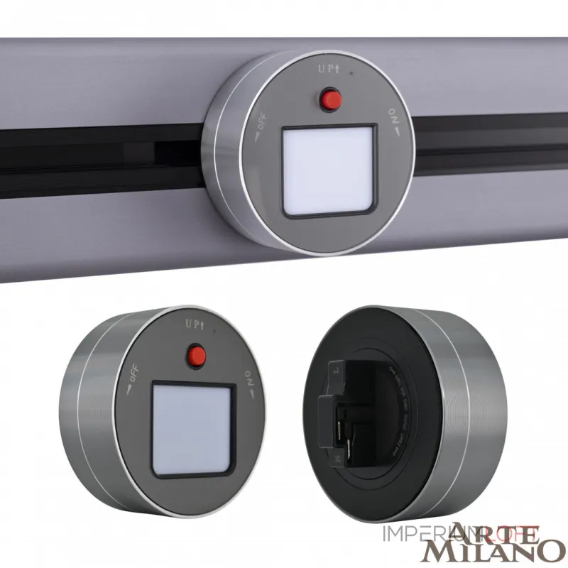 Трековый светильник Arte Milano Am-track-sockets 380011TL/Light Grey Трековый светильник Arte Milano Am-track-sockets 380011TL/Light Grey