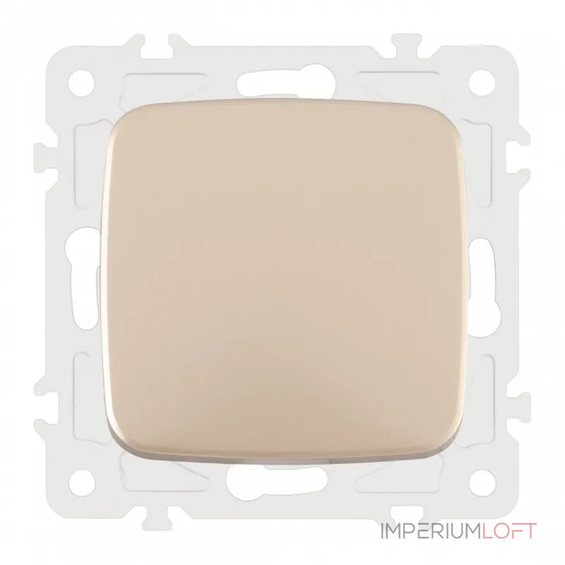 Переключатель одноклавишный перекрёстный, 10AX 250V 205.34-1.shampan от ImperiumLoft Переключатель одноклавишный перекрёстный, 10AX 250V 205.34-1.shampan от ImperiumLoft