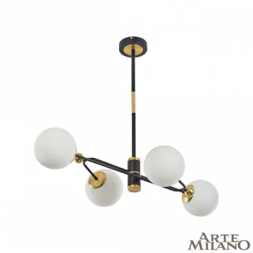 Люстра Arte Milano Neapolis-72708 272708/4 BK/GD