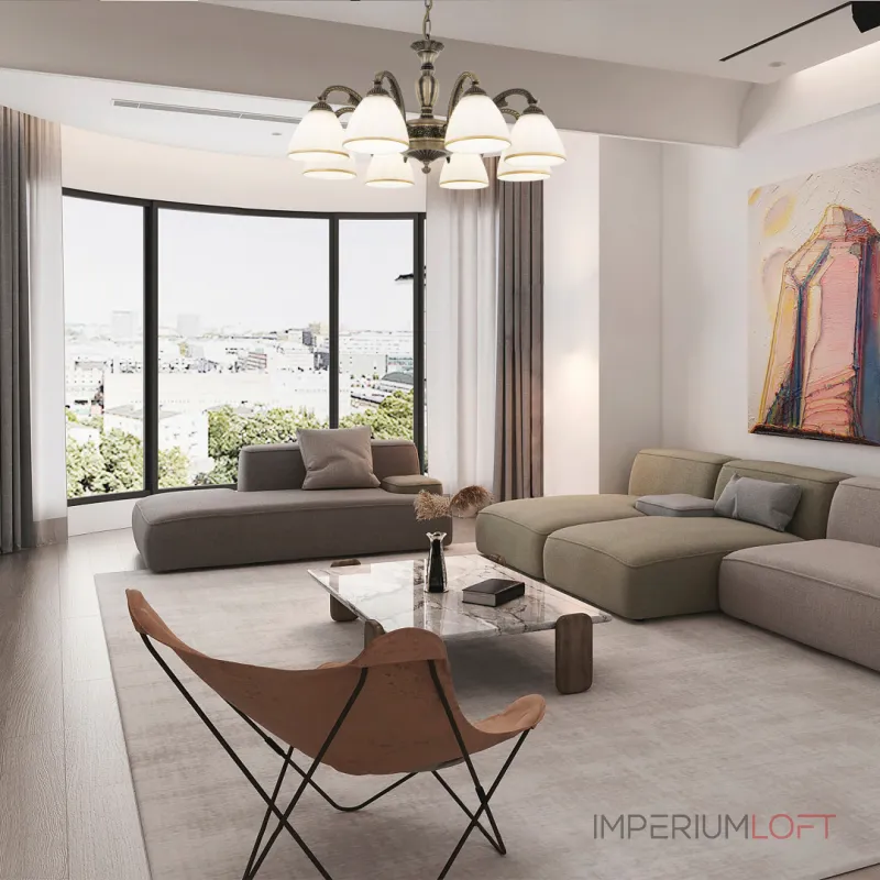 Подвесная люстра Arte Milano AM340837 340837/8 AB Подвесная люстра Arte Milano AM340837 340837/8 AB