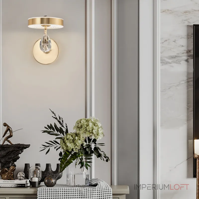 Бра светодиодный Arte Milano Ferrara-72210 272210/1B GD