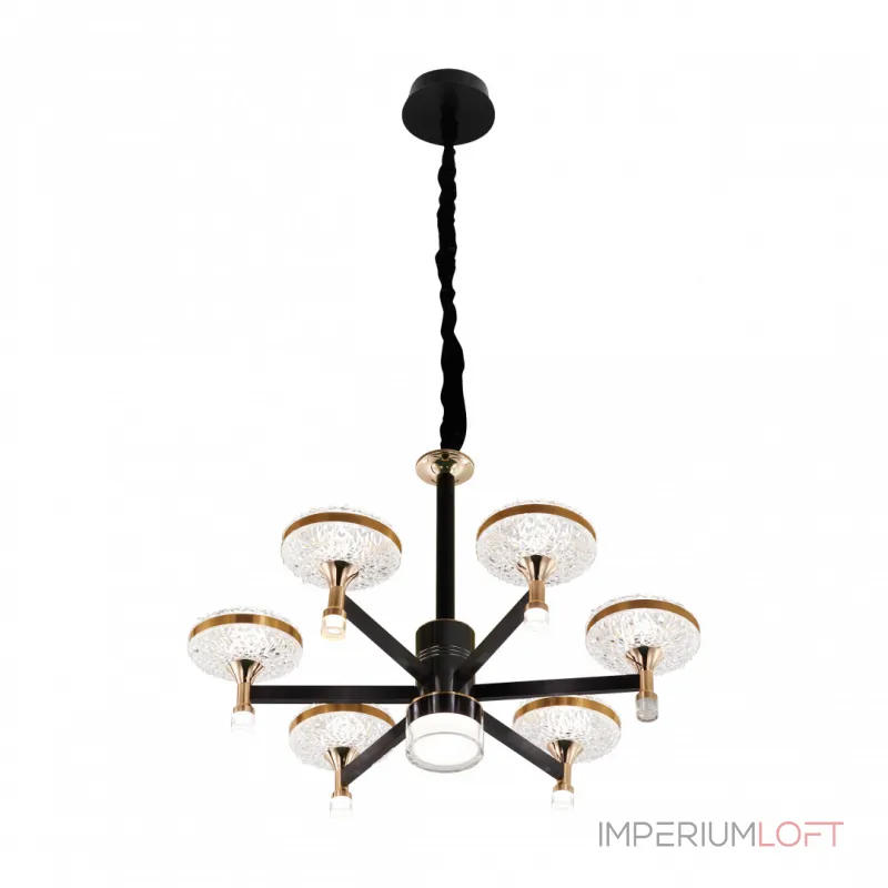 Подвесная люстра Arte Milano Ferrara-72069 273059/6 BK/GD