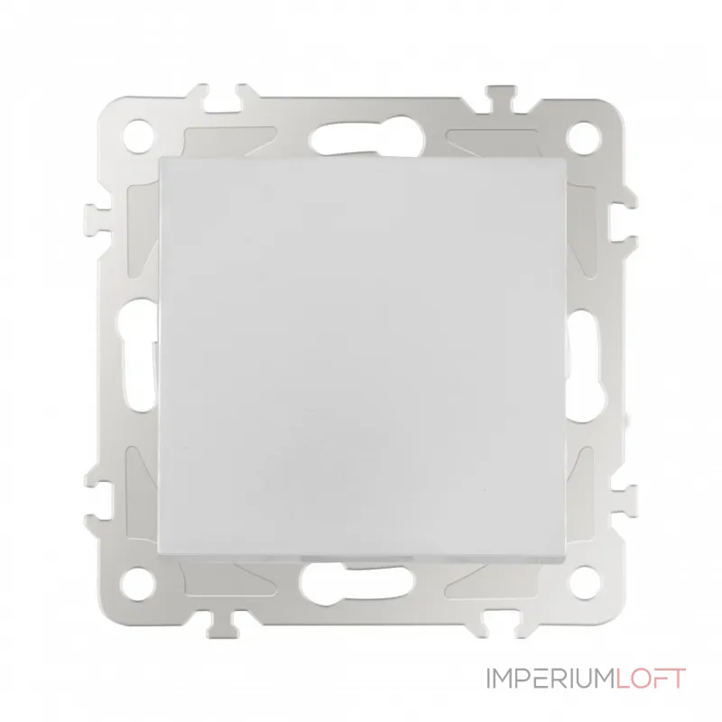 Переключатель одноклавишный перекрёстный, 10AX 250V 206.34-1.silver от ImperiumLoft