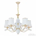 Подвесная люстра Arte Milano Florentia-3987 303987/5 Wh/Gd