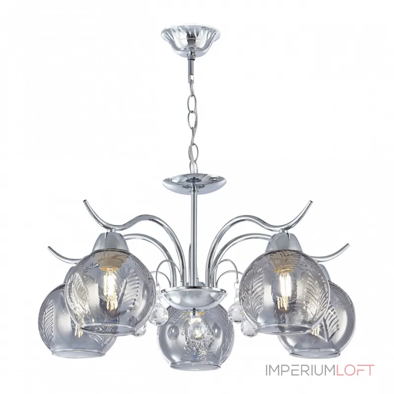 Подвесная люстра Arte Milano Amalfi-1556 331556/5 CR Подвесная люстра Arte Milano Amalfi-1556 331556/5 CR