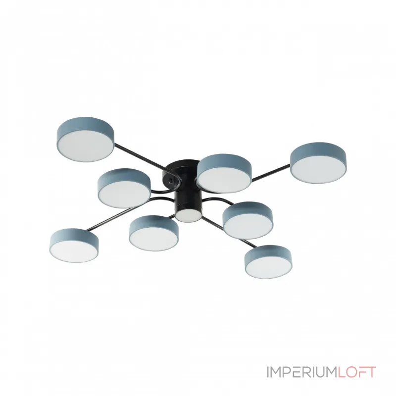 Светильник светодиодный Arte Milano Ferrara 253039/8+1 Bk/Gr