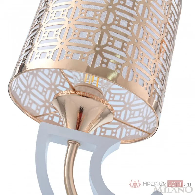 Люстра подвесная Arte Milano Florentia-8857 308857/5 Wh/Gd от ImperiumLoft