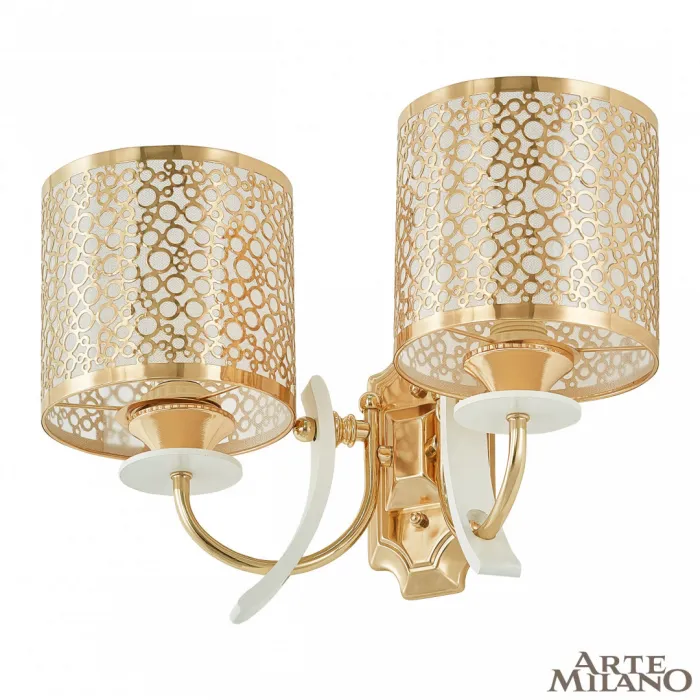 Бра Arte Milano Florentia-6067 306067/2W Wh/Gd от ImperiumLoft