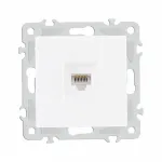 Розетка интернет, RJ45 206.45-1.white