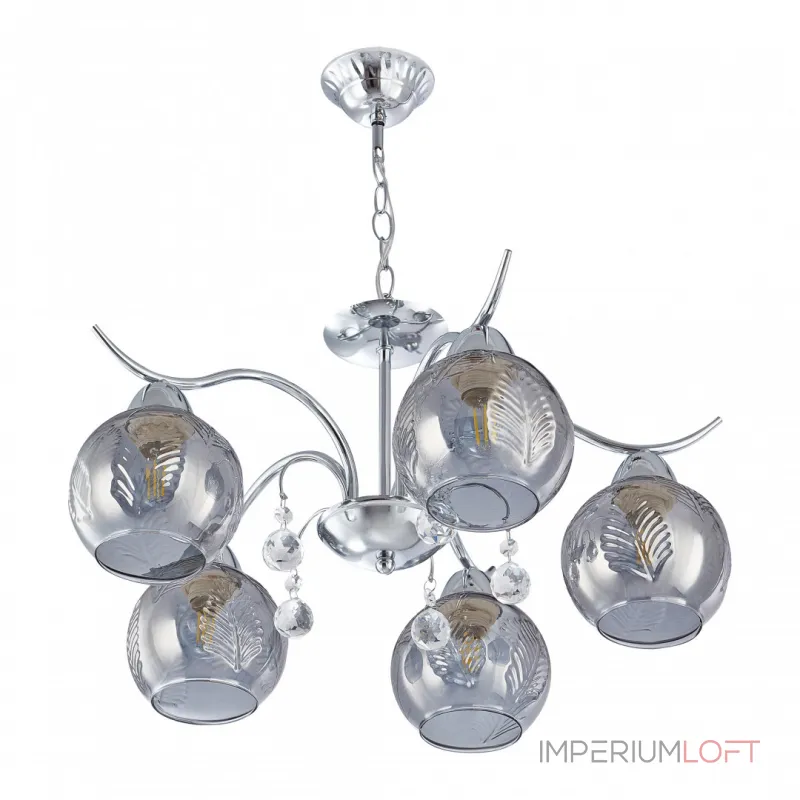 Подвесная люстра Arte Milano Amalfi-1556 331556/5 CR Подвесная люстра Arte Milano Amalfi-1556 331556/5 CR