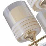 Подвесная люстра Arte Milano Florentia-6087 306087/8 Wh/Gd