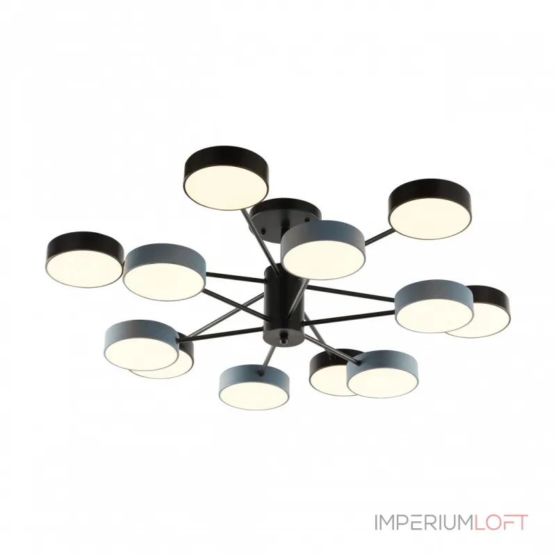 Светильник светодиодный Arte Milano Ferrara 250906/12B Bk/Gr