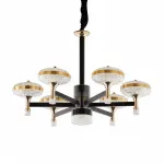 Подвесная люстра Arte Milano Ferrara-72069 273059/6 BK/GD
