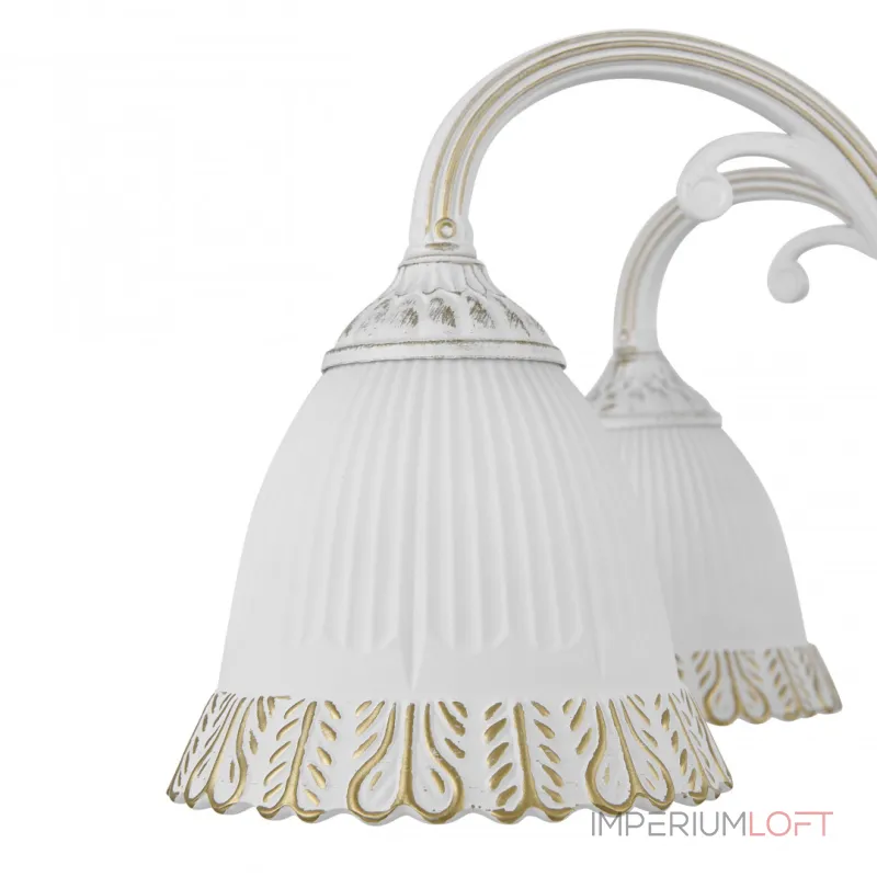 Потолочная люстра Arte Milano AM347410 347410/5 WT+G Потолочная люстра Arte Milano AM347410 347410/5 WT+G