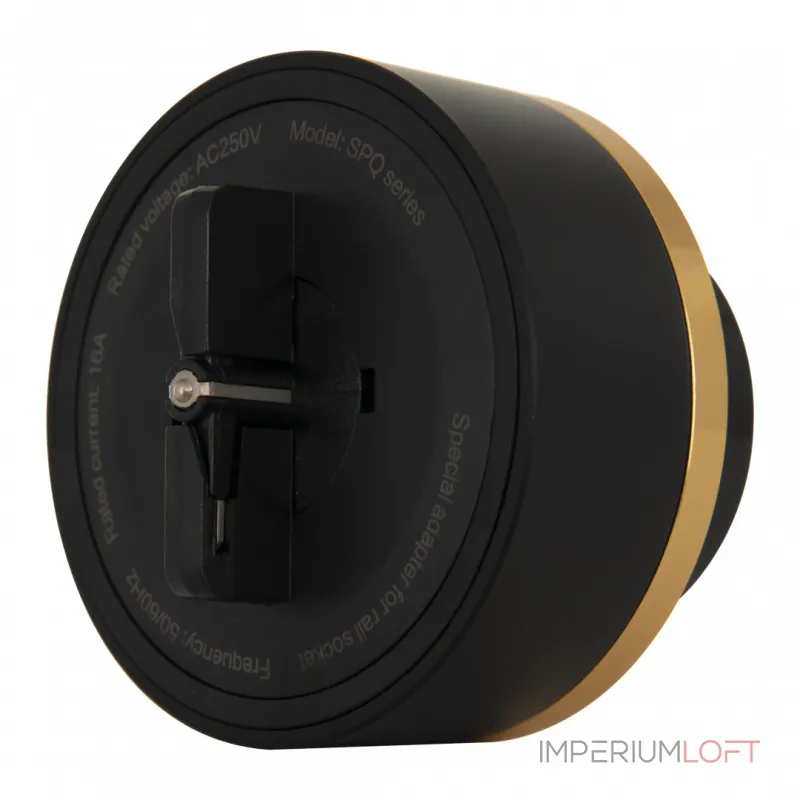 Трековая розетка, 16A 250V 397952TS/ES Gold от ImperiumLoft