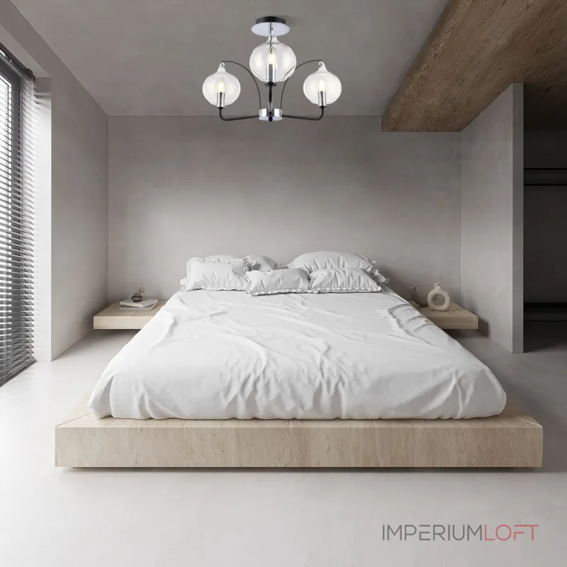Потолочная люстра Arte Milano Napoli-321007 321007/3 BK.CR