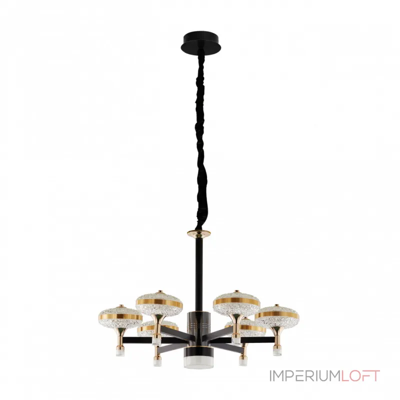 Подвесная люстра Arte Milano Ferrara-72069 273059/6 BK/GD