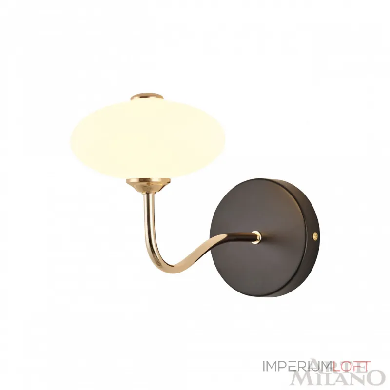 Бра светодиодный Arte Milano Neapolis-73908 273908/1B BK/GD