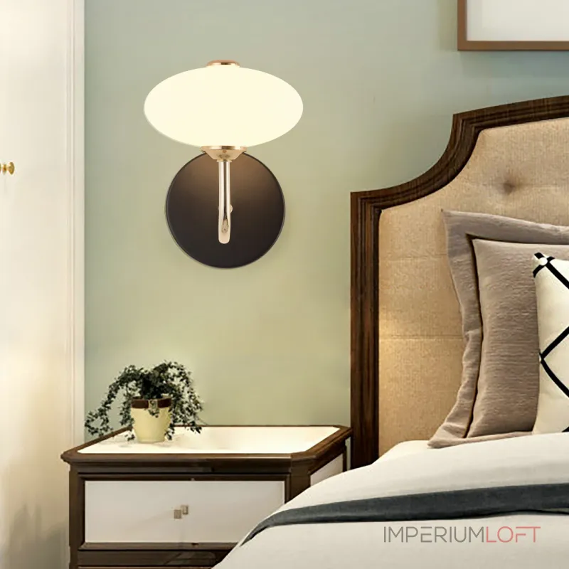 Бра светодиодный Arte Milano Neapolis-73908 273908/1B BK/GD