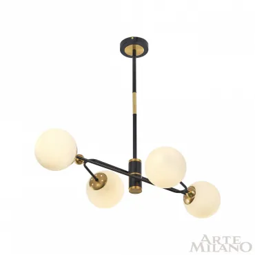 Люстра Arte Milano Neapolis-72708 272708/4 BK/GD от ImperiumLoft