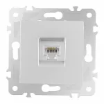Розетка интернет RJ45 203.45-1.silver