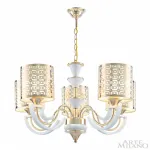Люстра подвесная Arte Milano Florentia-8857 308857/5 Wh/Gd от ImperiumLoft