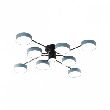 Светильник светодиодный Arte Milano Ferrara 253039/8+1 Bk/Gr