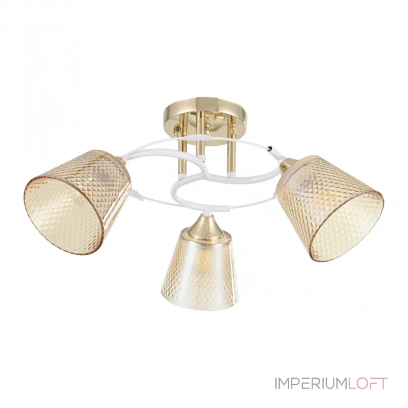 Потолочная люстра Arte Milano AMALFI-323006 323006/3 FG+WT Потолочная люстра Arte Milano AMALFI-323006 323006/3 FG+WT