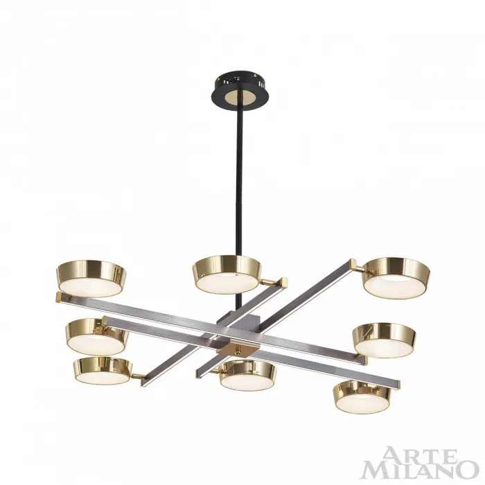 Люстра светодиодная Arte Milano Ferrara-71279 271279/8 NI/GD от ImperiumLoft