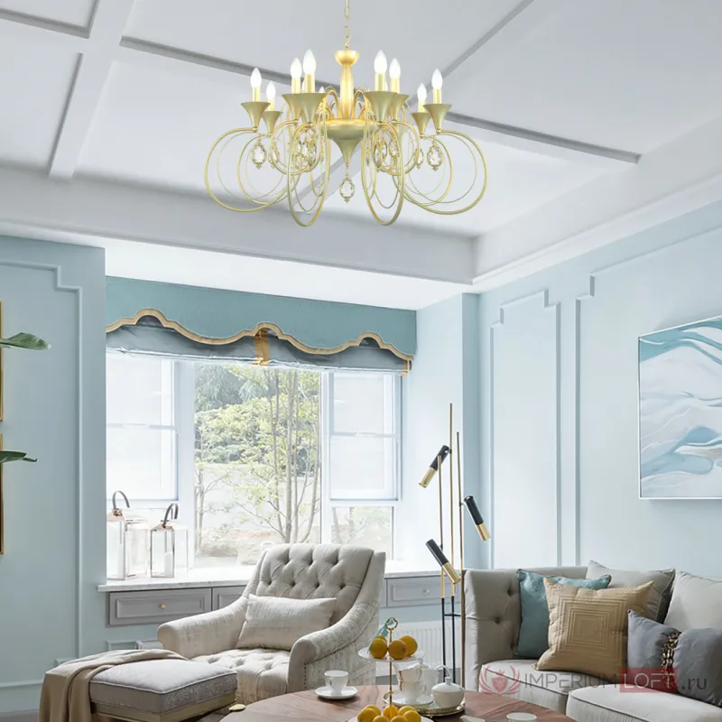 Люстра Arte Milano AM349920 349920/8-4 CG от ImperiumLoft