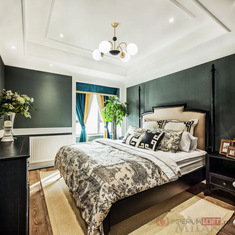 Люстра Arte Milano AM-Napoli 312066/D700/4 BS/BK от ImperiumLoft