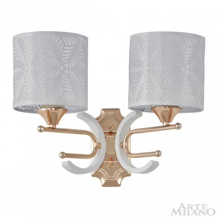 Бра Arte Milano Florentia-2097 302097/2W Wh/Gd от ImperiumLoft