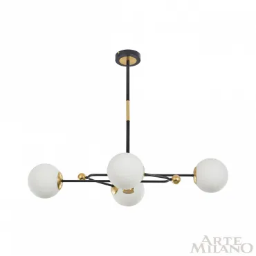 Люстра Arte Milano Neapolis-72708 272708/4 BK/GD от ImperiumLoft